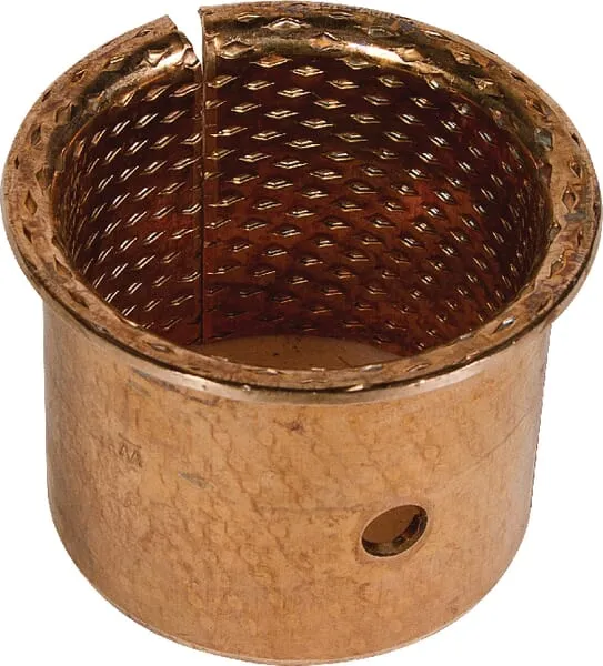 Bronzové pouzdro s flanžetou