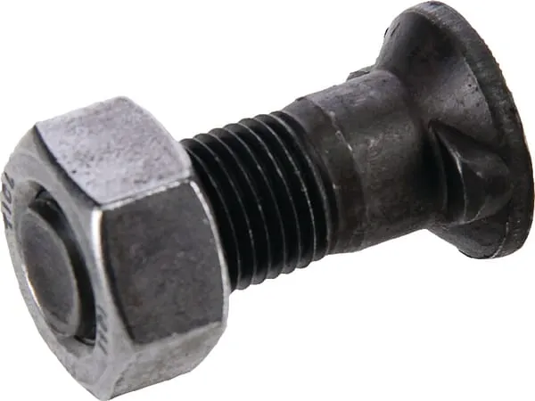 Pluhový šroub a matice M12x35, 2 Nib