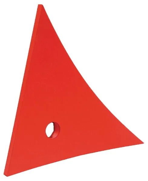 Přední díl odhrnovací desky, levý s jedním otvorem 063250