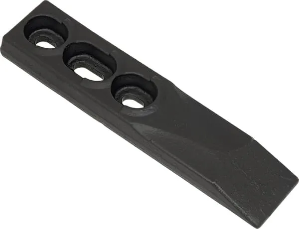 Radlice kultivátoru 350x80 mm right/left, plochá, 3 otvory, vhodná pro Kverneland