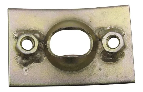 Objímka vodící lišty palce podavače