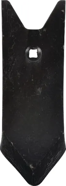 Radlice kultivátoru 290x100x12 mm, zahnutá, 1 otvor, vhodná pro Köckerling