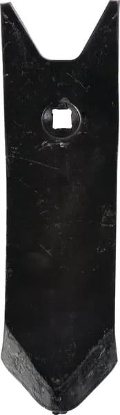 Radlice kultivátoru 290x80x12 mm, tvrzená, zahnutá, 1 otvor, vhodná pro Köckerling