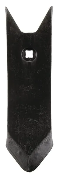 Radlice kultivátoru 290x80x14 mm, tvrzená, zahnutá, 1 otvor, vhodná pro Köckerling