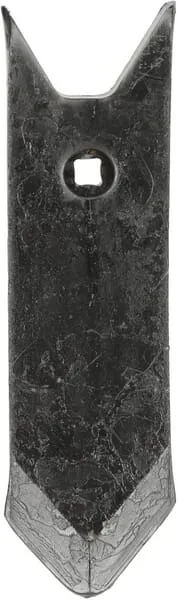 Radlice kultivátoru 290x80x15 mm, zahnutá, 1 otvor, vhodná pro Köckerling