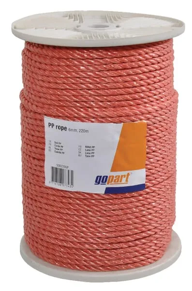 Nylonové lano oranžové