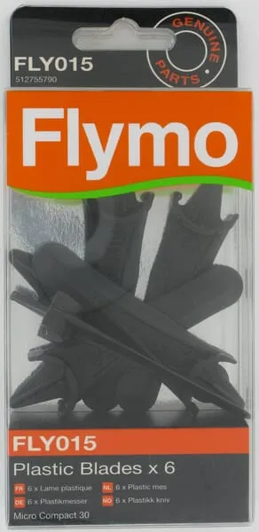 Žací kosa plast 6 ks