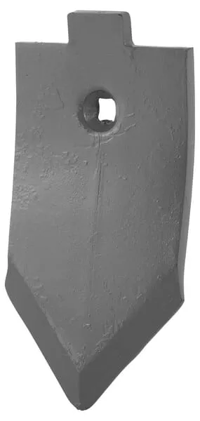 Radlice kultivátoru 230x120x10 mm, plochá, 1 otvor, vhodná pro Lemken
