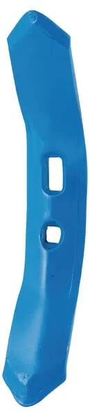 Radlice kultivátoru 300x50x8 mm, otočná tvrzená, zahnutá, 2 otvory