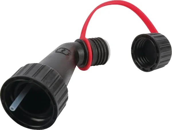 Hubice pro snadné plnění oleje