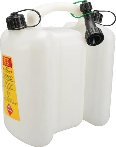 Kanystr na palivo, plast