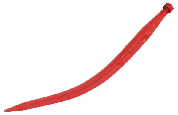 Hrot čelního nakladače zakřivený zavírajíci chapadlo, L-770, Ø 36, M22 x 1,5