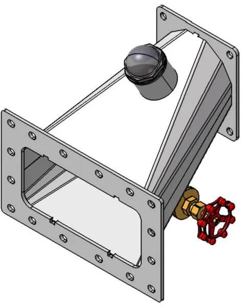Připojovací příruba čerpadla 280 sací strana