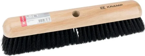 Smeták 40 cm, černý se syntetickým vlasem