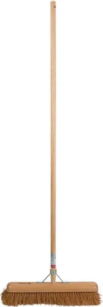 Metla s kokosovým vlasem s násadou
