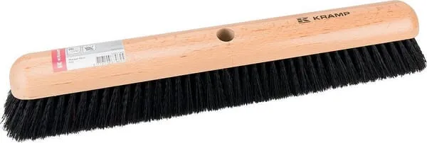 Smeták 50 cm, černý se syntetickým vlasem