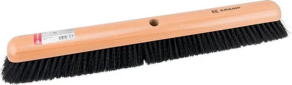 Smeták 60 cm, černý se syntetickým vlasem