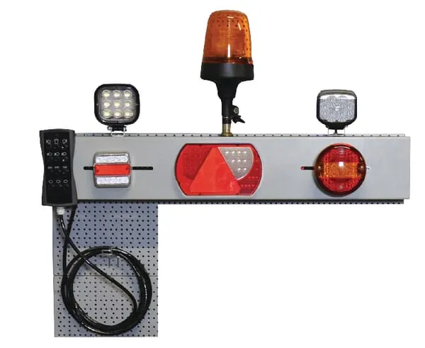 Zkušební lišta osvětlení LED