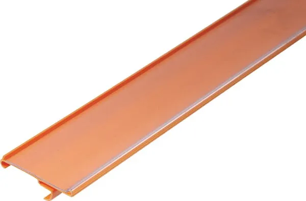 Cenová lišta 40x125 cm oranž.