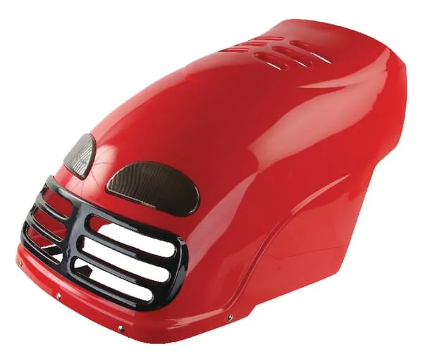 Kapota motoru červená -98