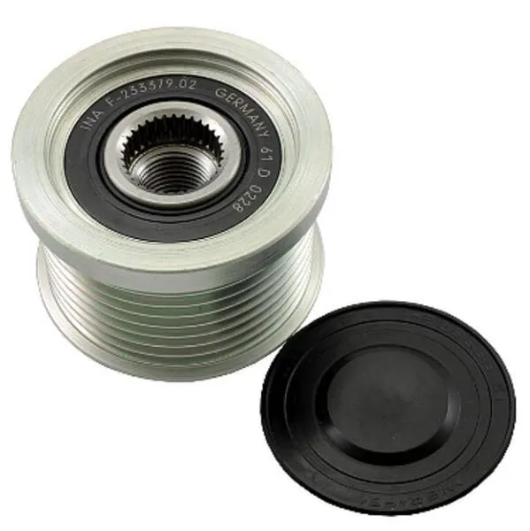 Řemenice alternátoru, volnoběžná spojka 7,6 mm