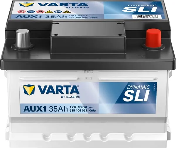 Baterie 12V 35Ah 520A AUX 1 VARTA Dynamic AUX