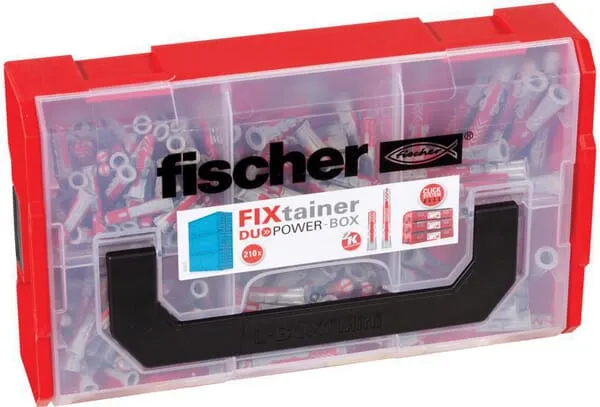 Sada hmoždinek, Duopower FIXtainer SL, 210 ks