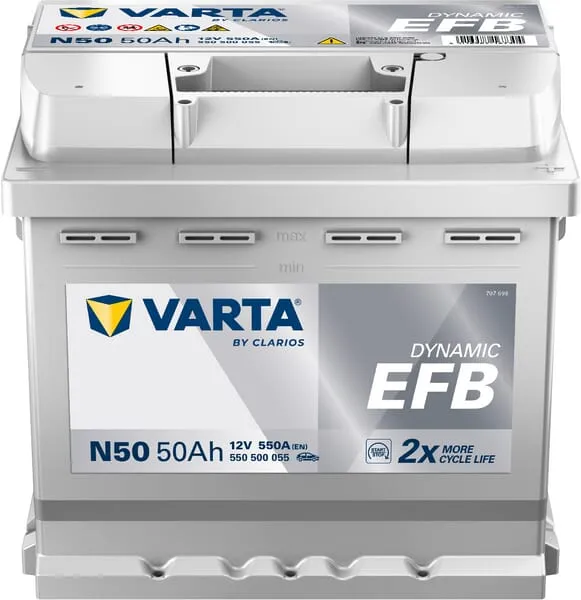 Baterie 12V 50Ah 550A N50 VARTA Dynamic EFB