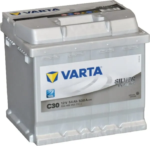 Baterie 12 V 54 Ah 530 A Silver Dynamic 554400053 VARTA