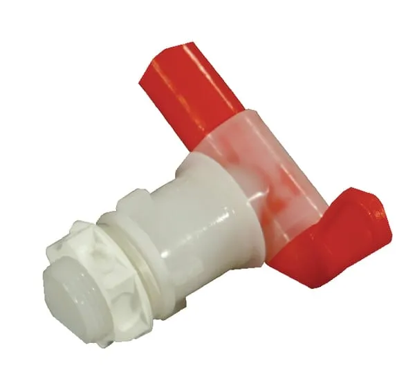 Výtokový ventil nádrže 3/4" PVC