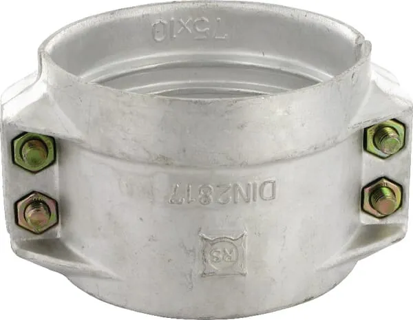 Upínací pouzdro hliníkové 94x97 mm pro 75mm hadici