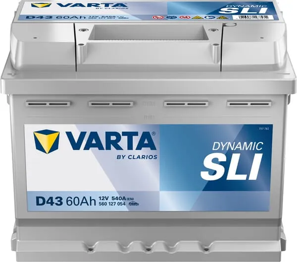 Baterie 12V 60Ah 540A D43 VARTA Dynamic SLI