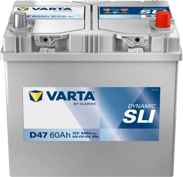 Baterie 12V 60Ah 540A D47 VARTA Dynamic SLI