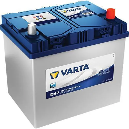 Baterie 12 V, 60 Ah, 540 A, BLUE Dynamic Varta
