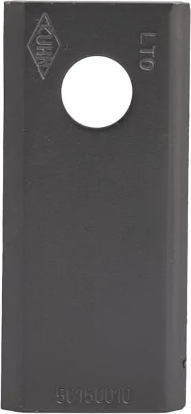 Žací kosa zpevněná, levá/pravá, 96 x 45 x 3,5 mm, otvor Ø 16,2 mm