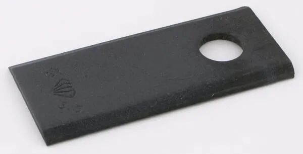 Nůž rotační sekačky rotace vlevo / vpravo 95 x 45 x 3,5 mm; otvor Ø 16,25 mm; vhodný pro Kuhn; 25 ks/bal.