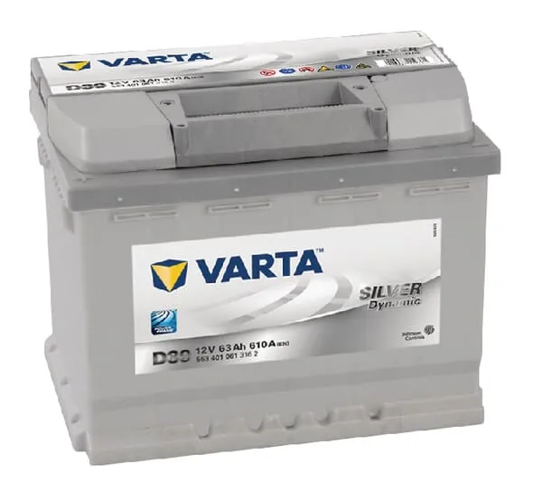Baterie 12 V 63 Ah 610 A Silver Dynamic 563401061 VARTA