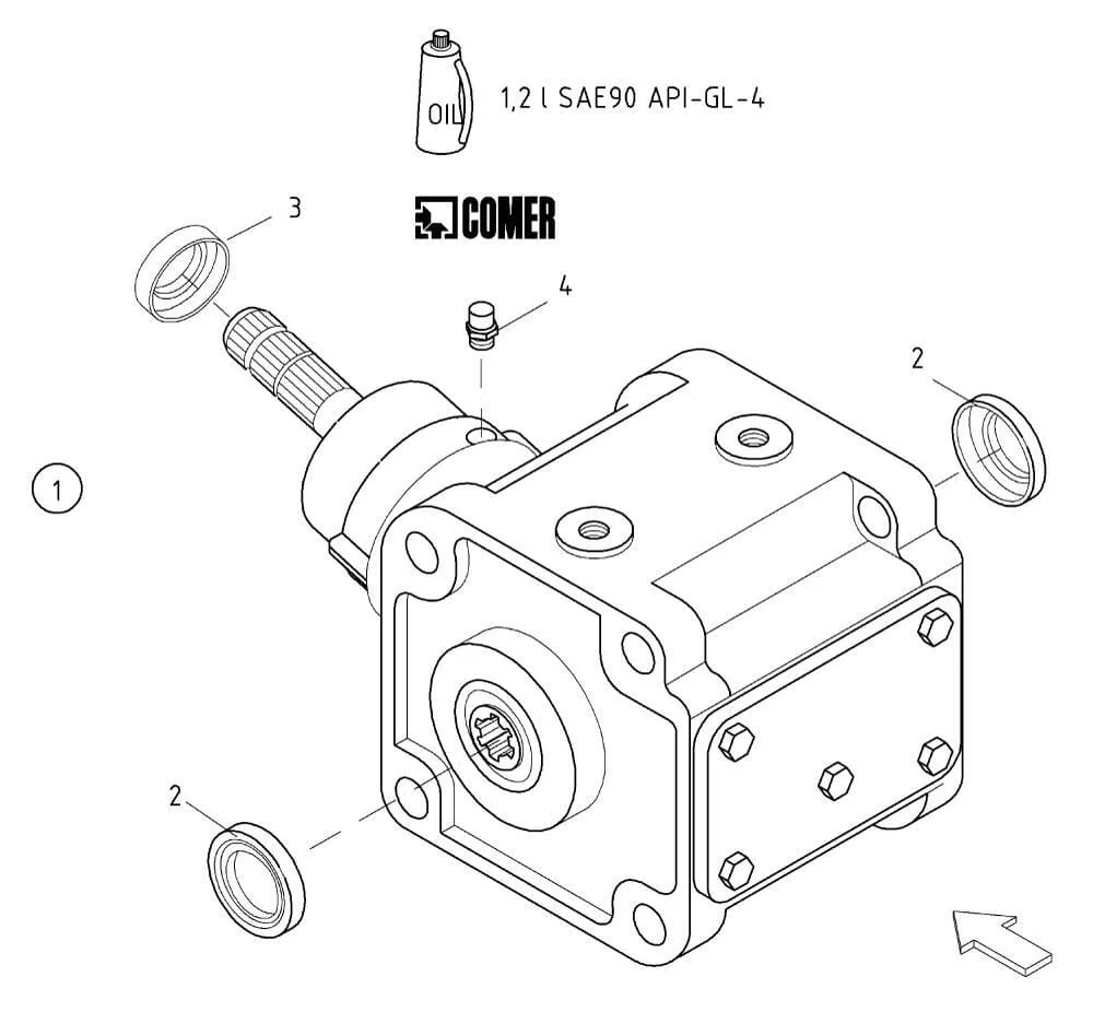 Úhlová převodovka