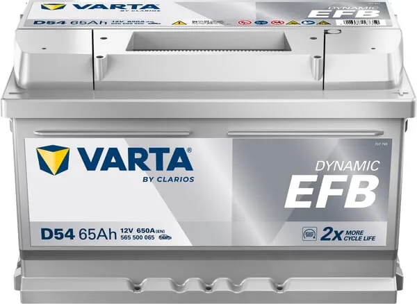 Baterie 12V 65Ah 650A D54 VARTA Dynamic EFB