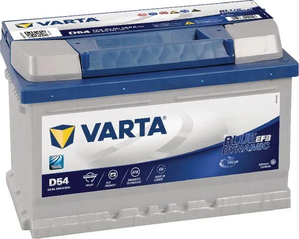 Baterie 12 V 65 Ah 650 A Blue Dynamic EFB VARTA
