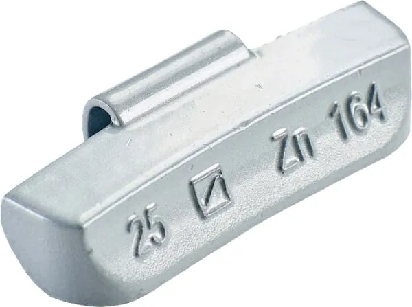 Závaží k vyvažování kol H164 25gr 100x