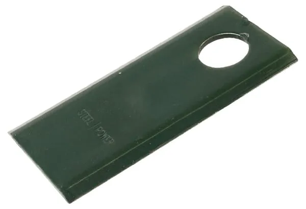 Nůž rotační sekačky, 102 x 46 x 3 mm, Ø 19, rovný