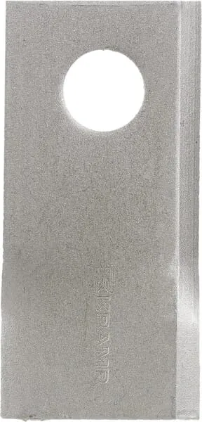 Nůž rotační sekačky rotace vpravo 100 x 48 x 3 mm; otvor Ø 19 mm; vhodný pro Pöttinger / Niemeyer; 25 ks/bal.