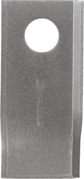 Nůž rotační sekačky rotace vlevo 102 x 48 x 4 mm; otvor Ø 19 mm; vhodný pro Niemeyer; 25 ks/bal.