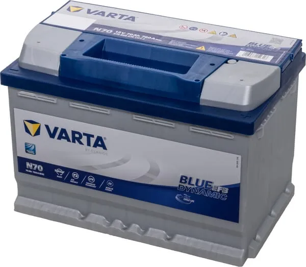 Baterie 12 V 70 Ah 760 A Blue Dynamic EFB VARTA