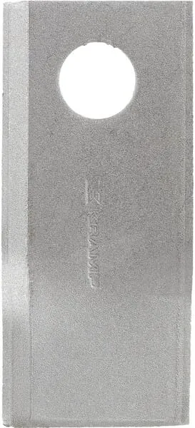 Nůž rotační sekačky rotace vlevo 107 x 48 x 4 mm; otvor Ø 19 mm; vhodný pro Niemeyer; 25 ks/bal.