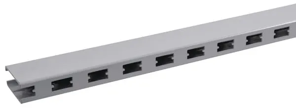 Sloupek 140 cm, šedý hliník