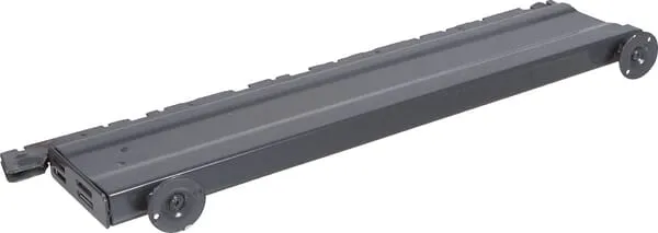 Patka nízká 57x16 cm, tmavě šedá