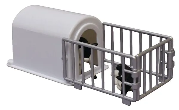 571964 Přístřešek pro 2 telata