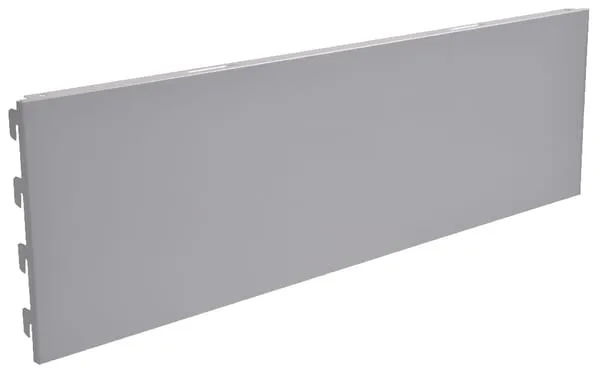 Zadní stěna levá 20 cm, šedý hliník